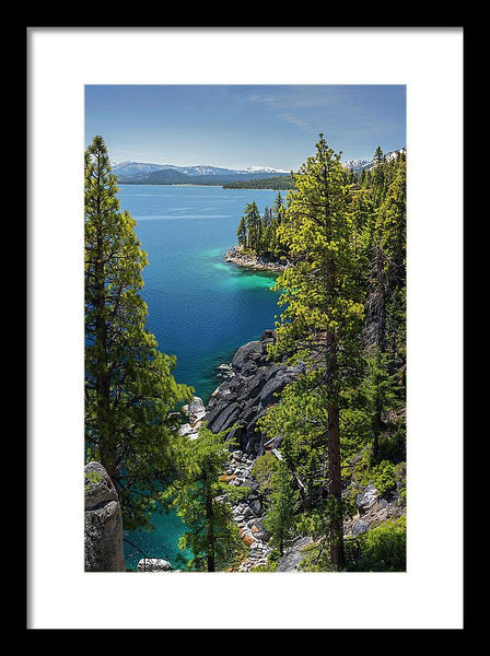 Dl Bliss Lookout By Brad Scott - Framed Print