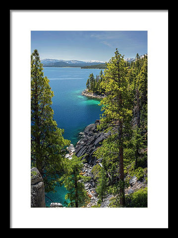 Dl Bliss Lookout By Brad Scott - Framed Print