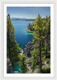 Dl Bliss Lookout By Brad Scott - Framed Print