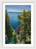 Dl Bliss Lookout By Brad Scott - Framed Print