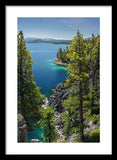 Dl Bliss Lookout By Brad Scott - Framed Print