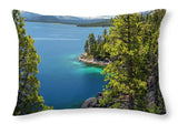 Dl Bliss Lookout By Brad Scott - Throw Pillow-Lake Tahoe Prints