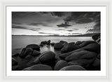 East Shore Serenity - Lake Tahoe - Framed Print