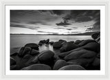 East Shore Serenity - Lake Tahoe - Framed Print