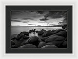 East Shore Serenity - Lake Tahoe - Framed Print