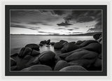East Shore Serenity - Lake Tahoe - Framed Print