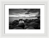 East Shore Serenity - Lake Tahoe - Framed Print