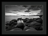 East Shore Serenity - Lake Tahoe - Framed Print
