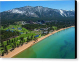 Edgewood By Air - Canvas Print-10.000" x 6.625"-Lake Tahoe Prints