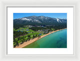 Edgewood By Air - Framed Print