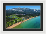 Edgewood By Air - Framed Print