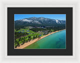 Edgewood By Air - Framed Print