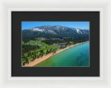 Edgewood By Air - Framed Print