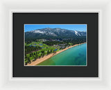 Edgewood By Air - Framed Print