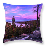 Emerald Bay Dreaming By Brad Scott - Throw Pillow-Lake Tahoe Prints
