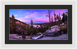 Emerald Bay Dreaming By Brad Scott - Framed Print