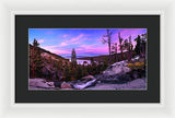 Emerald Bay Dreaming By Brad Scott - Framed Print