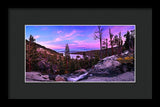 Emerald Bay Dreaming By Brad Scott - Framed Print