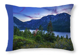 Emerald Bay Dusk By Brad Scott - Throw Pillow