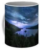 Emerald Bay Electric Skies By Brad Scott - Mug