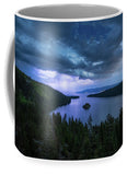 Emerald Bay Electric Skies By Brad Scott - Mug