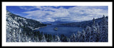Emerald Bay First Snow - Framed Print