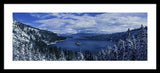 Emerald Bay First Snow - Framed Print