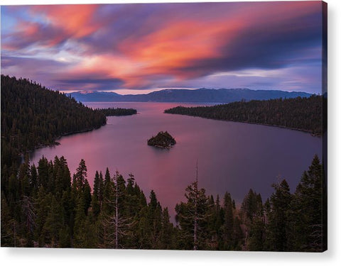 Emerald Bay Loves You By Brad Scott - Acrylic Print
