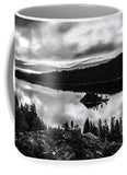 Emerald Bay Rays Black And White By Brad Scott - Mug