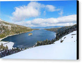 Emerald Bay Slopes - Canvas Print-10.000" x 6.625"-Lake Tahoe Prints