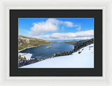 Emerald Bay Slopes - Framed Print