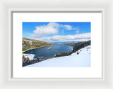 Emerald Bay Slopes - Framed Print