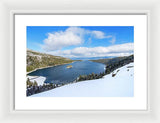 Emerald Bay Slopes - Framed Print