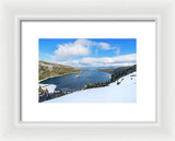Emerald Bay Slopes - Framed Print