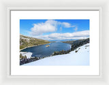 Emerald Bay Slopes - Framed Print