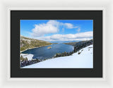 Emerald Bay Slopes - Framed Print