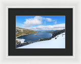 Emerald Bay Slopes - Framed Print
