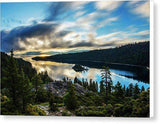 Emerald Bay Sunrise Lake Tahoe - Canvas Print-10.000" x 6.625"-Lake Tahoe Prints