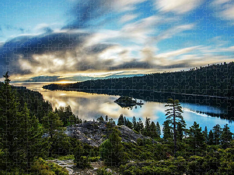 Emerald Bay Sunrise Lake Tahoe - Puzzle
