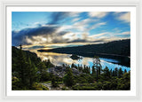 Emerald Bay Sunrise Lake Tahoe - Framed Print