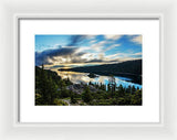 Emerald Bay Sunrise Lake Tahoe - Framed Print