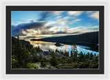Emerald Bay Sunrise Lake Tahoe - Framed Print