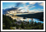 Emerald Bay Sunrise Lake Tahoe - Framed Print