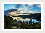 Emerald Bay Sunrise Lake Tahoe - Framed Print
