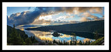 Emerald Bay Sunrise Rays - Framed Print-Lake Tahoe Prints