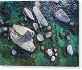 Emerald Waters - Bonsai Rock, Lake Tahoe - Canvas Print-8.000" x 6.000"-Lake Tahoe Prints