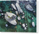 Emerald Waters - Bonsai Rock, Lake Tahoe - Canvas Print-8.000" x 6.000"-Lake Tahoe Prints