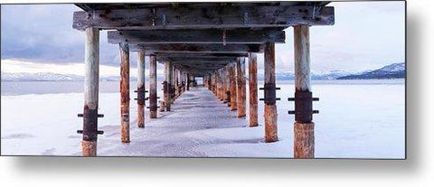 Eye Of The Storm By Brad Scott - Metal Print-Lake Tahoe Prints