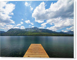Fallen Leaf Dock - Canvas Print