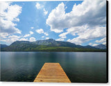 Fallen Leaf Dock - Canvas Print